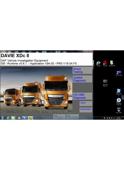 DAF Davie Runtime 5.6.1 for paccar and DAF engine diagnostic software 2019